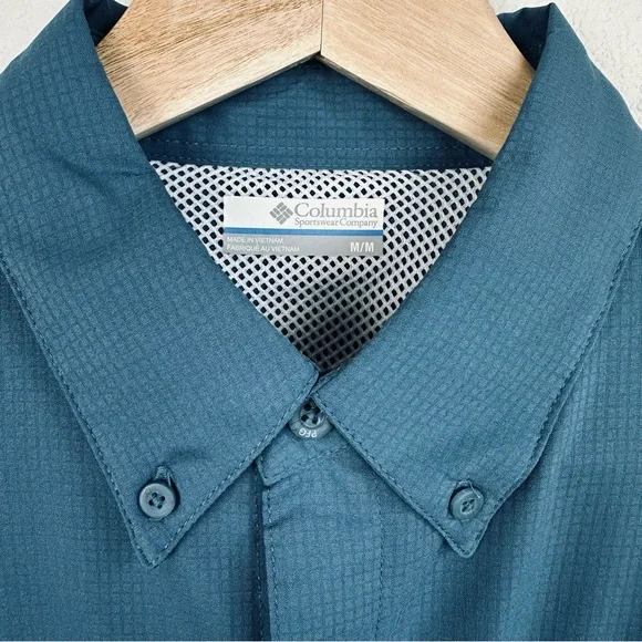 Columbia PFG Omni-shade short-sleeve button-down shirt - Picture 3 of 7